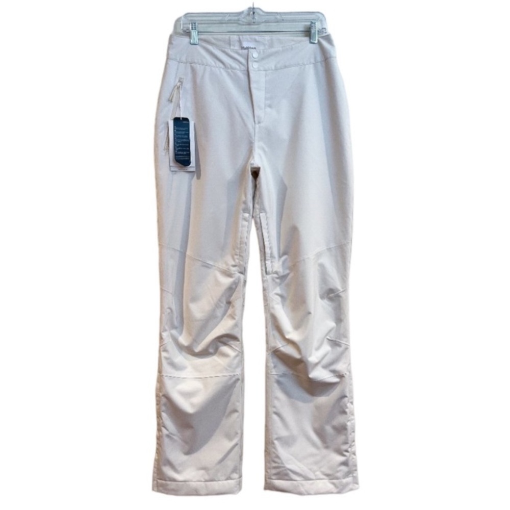 Halfdays Alessandra White (Oat Milk) Insulated Ski Snowboarding Snow Pants L NWT